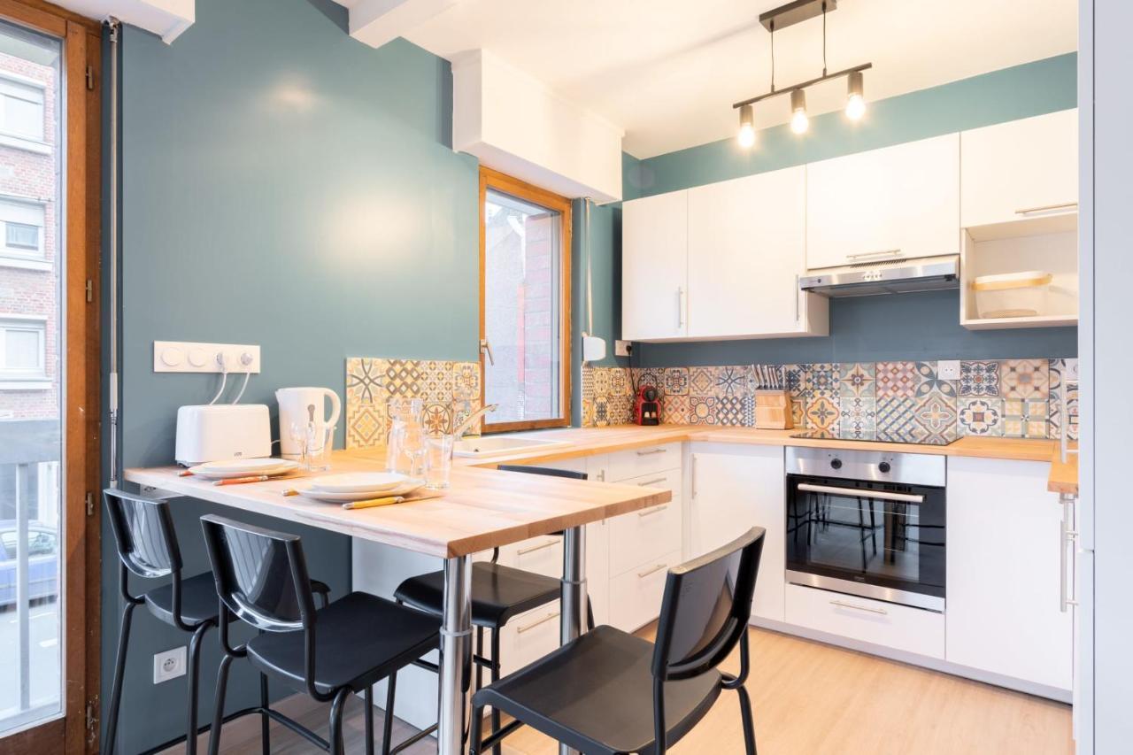 Lille Cormontaigne - Beautiful Apartment Bright And Equipped Parking ! Luaran gambar