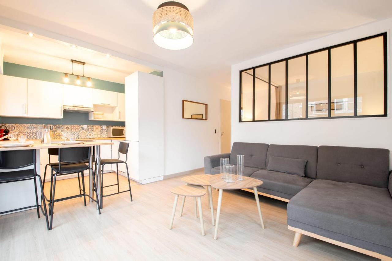 Lille Cormontaigne - Beautiful Apartment Bright And Equipped Parking ! Luaran gambar
